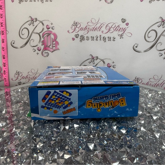 Bouncing Ball Game - Blue with Yellow & Orange Pieces - Picture 2 of 6